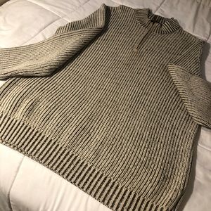 G.H. Bass Men’s Quarter Zip Sweater